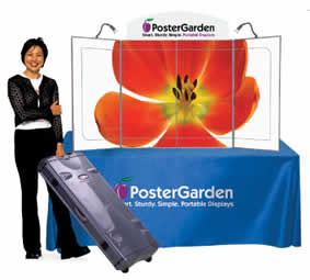 Poster Garden tradeshow and event displays