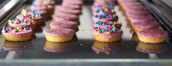 The Brand Passport distributes cookies and snacks