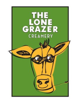 The Lone Grazer Creamery logo