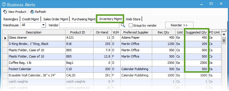 small business inventory control software