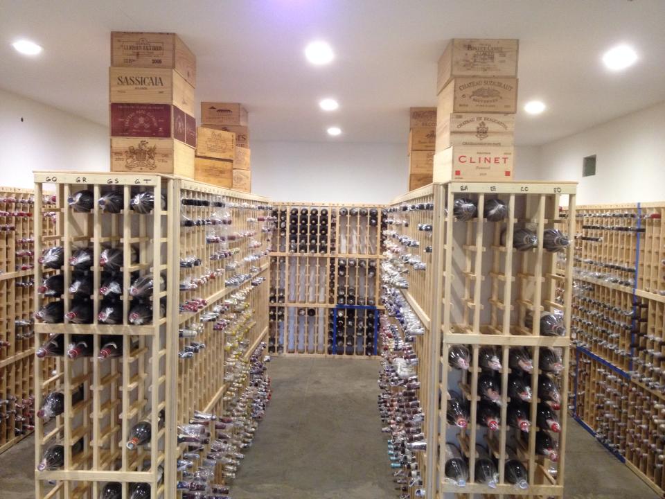 European Wine Resources, wine in storage