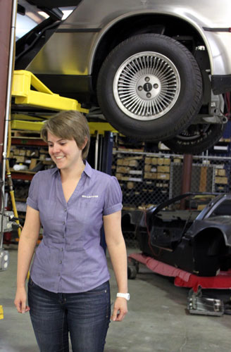 Sarah Heasty, Service Manager, DeLorean Motor Company
