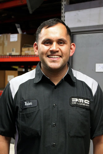 Ruben Mendoza, Shipping and Logistics, DeLorean Motor Company