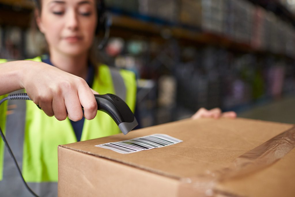 Order fulfillment automation with barcoding