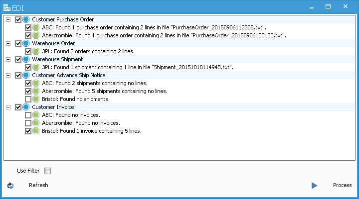 EDI order processing made easy in Acctivate