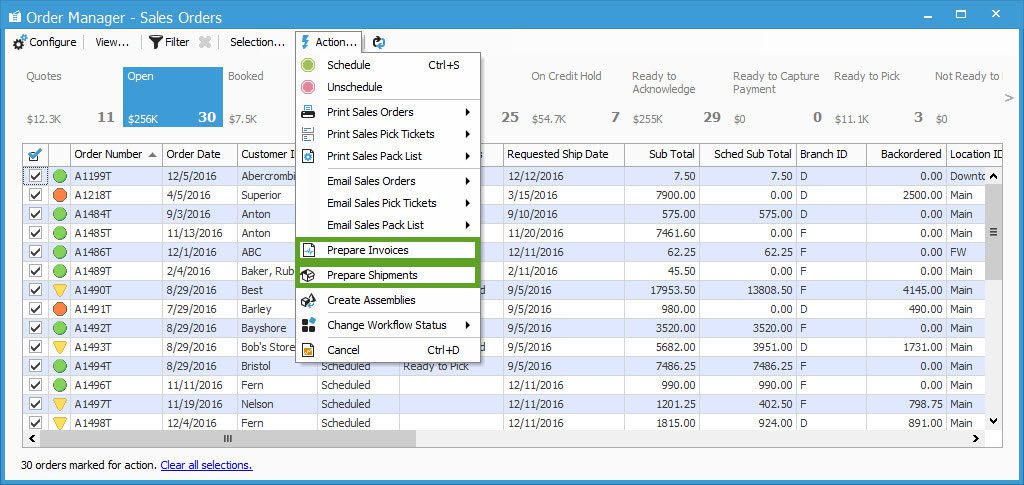 Ship EDI orders easily with Acctivate Order Manager