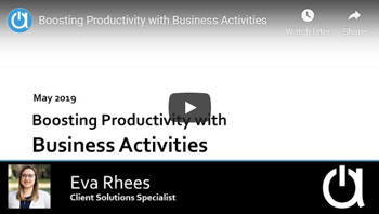 Addon Modules Webinars: Boosting Productivity with Business Activities