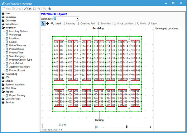 warehouse receiving process in