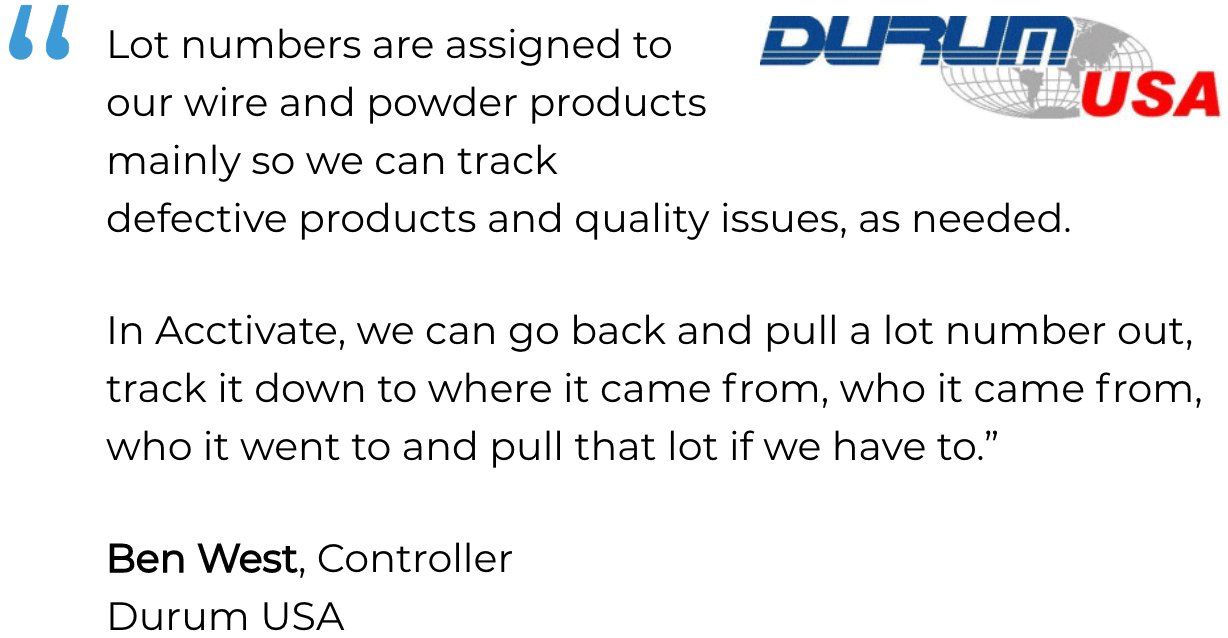 Product Traceability System