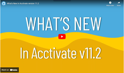 What's New in Acctivate Version 11.2 Video