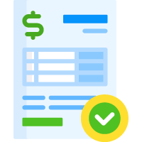 Graphic of a sales order represents purchasing and sales order management in corrugated packaging software