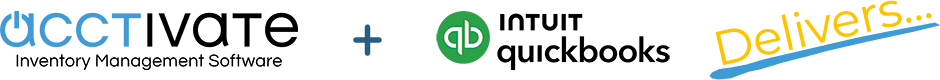Acctivate Inventory Software plus QuickBooks Payments delivers great benefits to small businesses